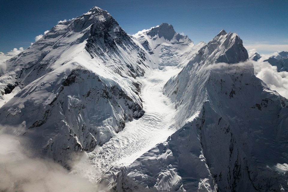 everest, cambiamenti climatici