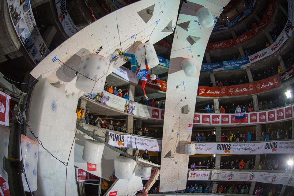 uiaa, arrampicata su ghiaccio