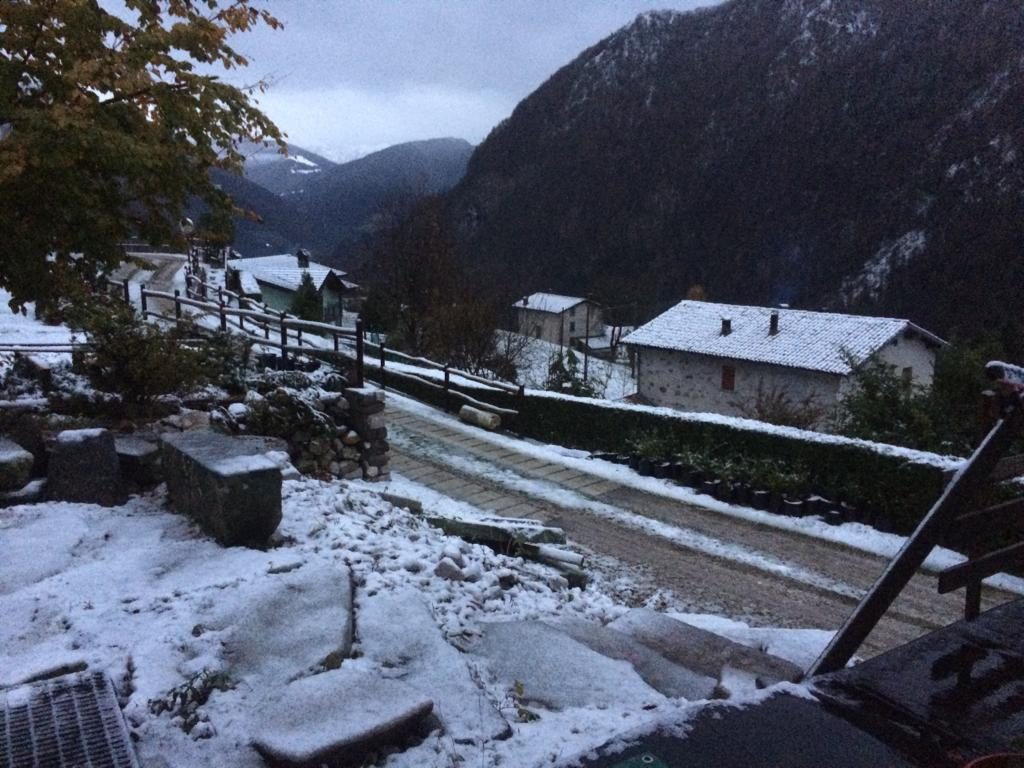 Neve in Valcanale. Foto @ Massimo Zucchello