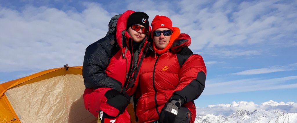 Vincent Saura Toulouse e Jonathan Bordes Mazamet. Foto @ k2winterclimb