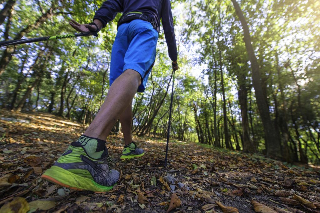 Nordic walking. Foto @ Michelangelo Oprandi - Claudio Mora, mountainandfitness.com