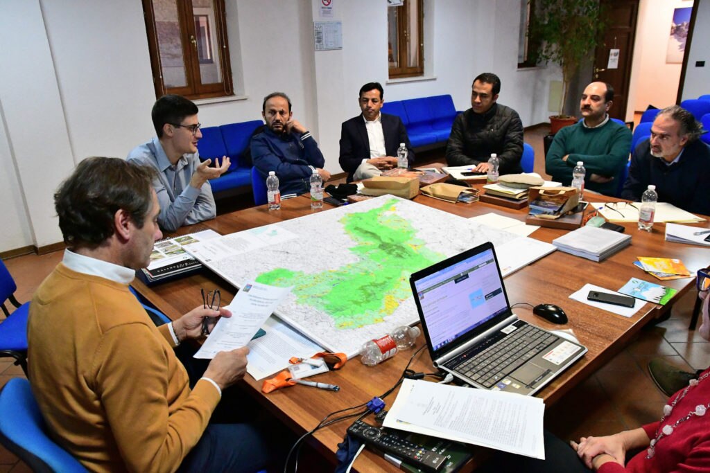 Visita della delegazione pakistana a Campo Imperatore