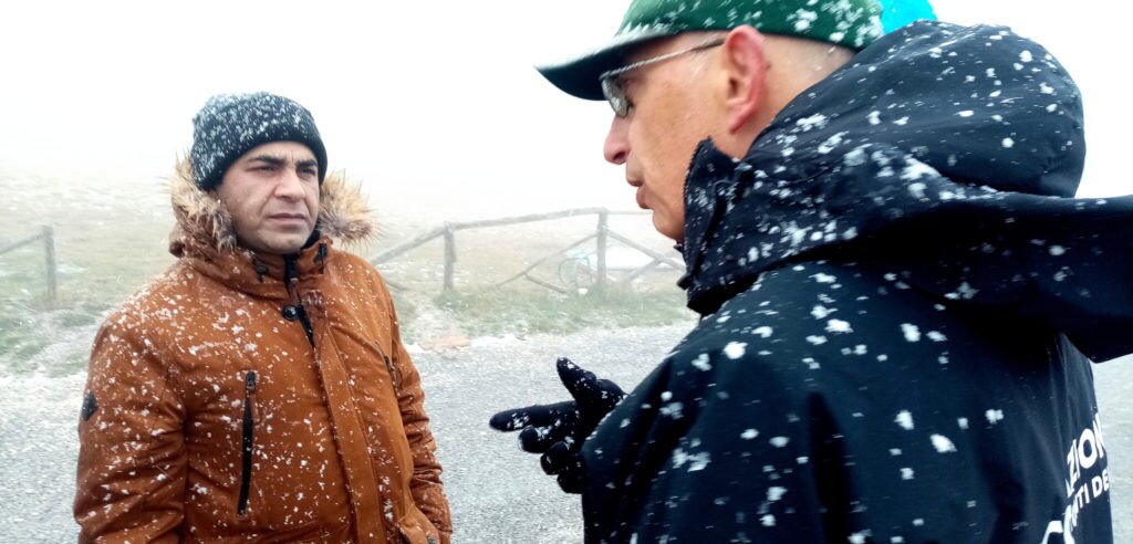 Visita della delegazione pakistana a Campo Imperatore