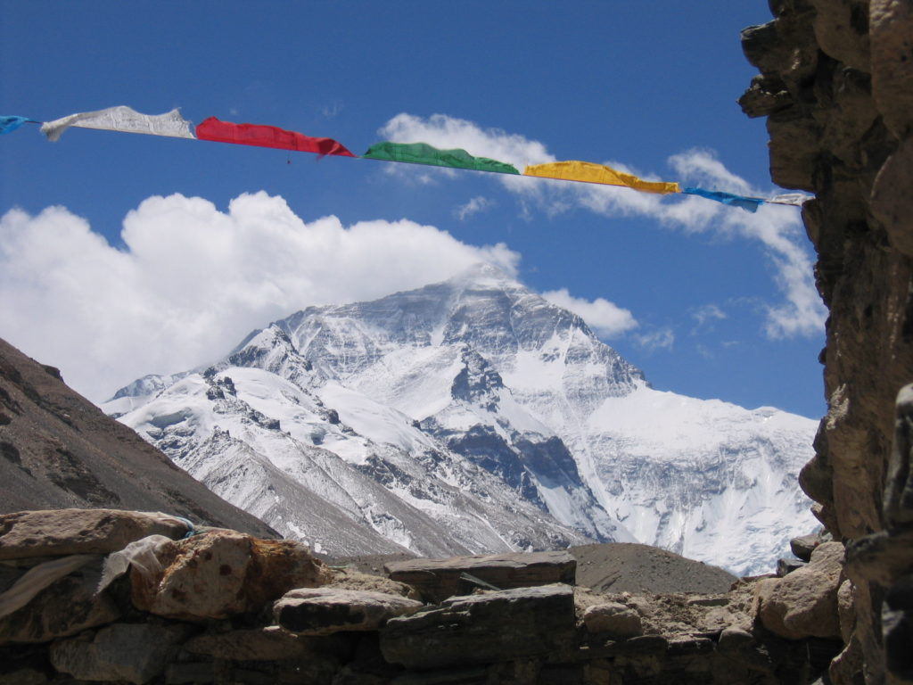 L'Everest visto dal versante cinese