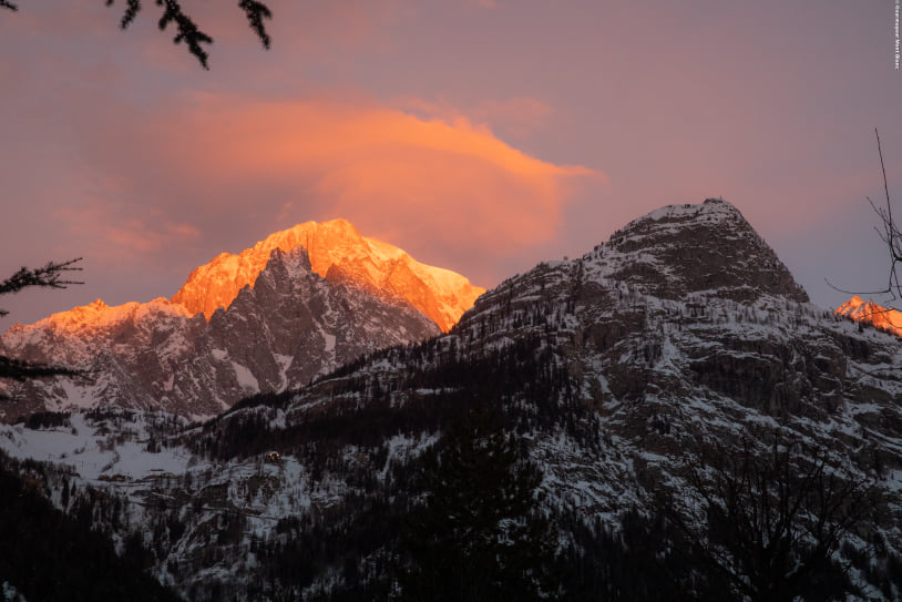 linea bianca, courmayeur