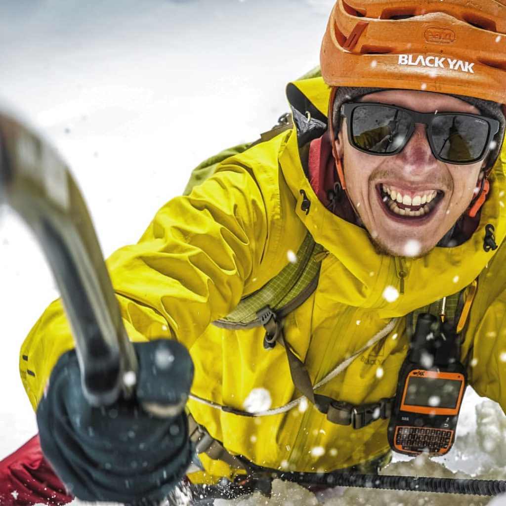 Jost Kobusch come sempre sorridente in parete - Foto Instagram Jost Kobusch