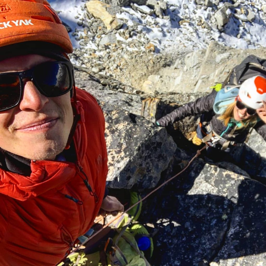 Kobusch e la fidanzata Jenni durante le fasi di training in vista della spedizione invernale all'Everest - Foto Instagram Jost Kobusch