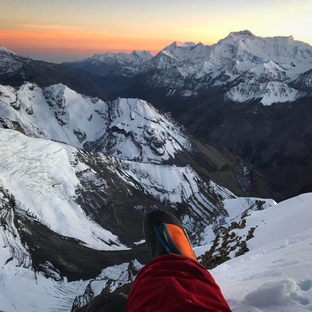 Jost Kobusch in vetta all