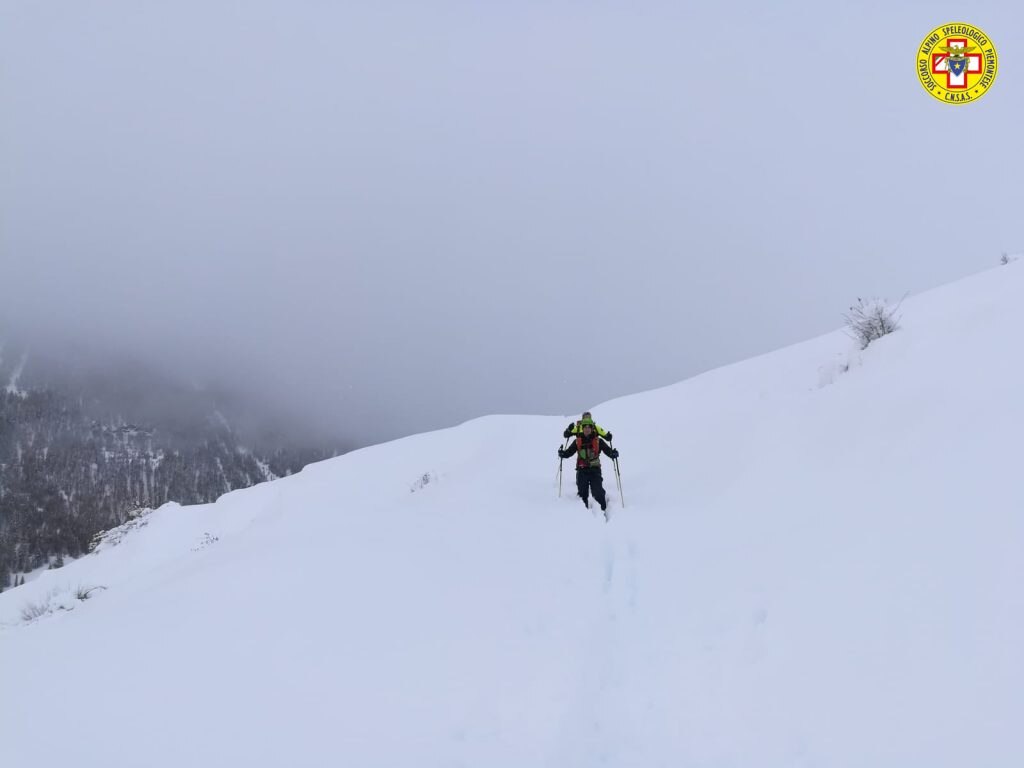 Intervento soccorso alpino piemontese, bivacco Rattazzo. Foto @ Soccorso Alpino Piemontese