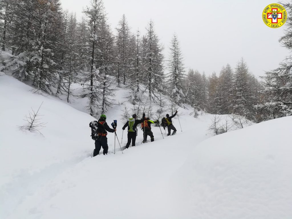 Intervento soccorso alpino piemontese, bivacco Rattazzo. Foto @ Soccorso Alpino Piemontese