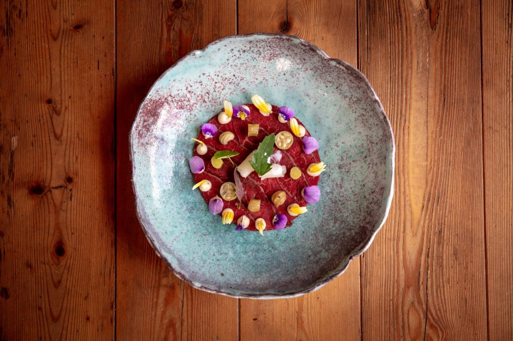 Il carpaccio del ristorante Johannesstube