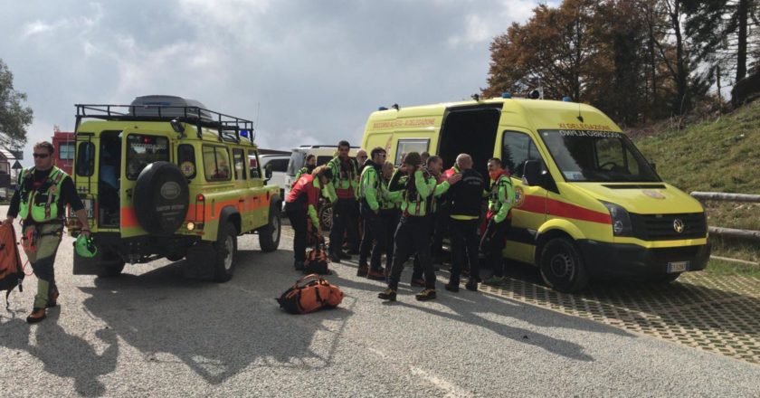 ferrata, incidente