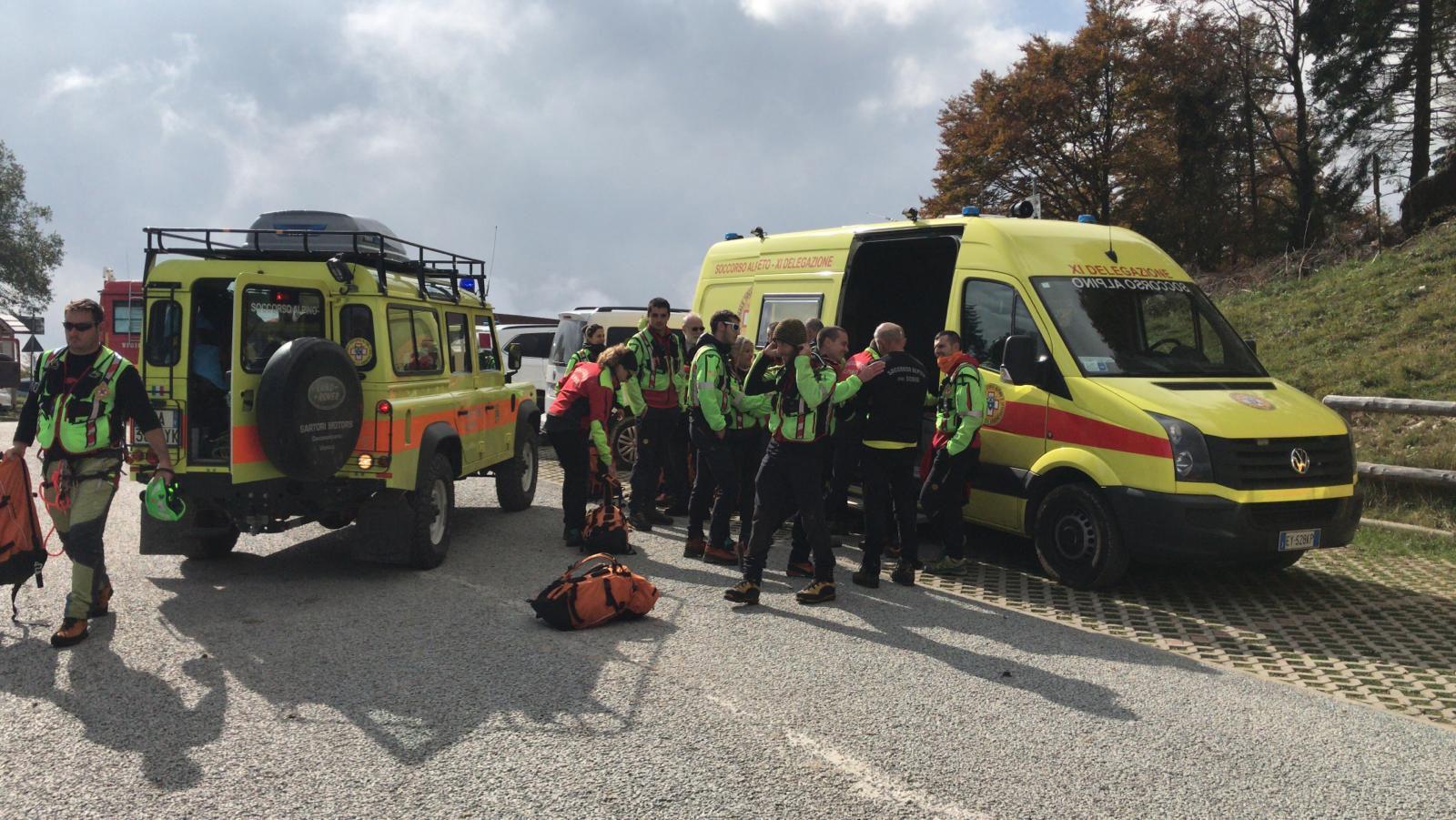 ferrata, incidente