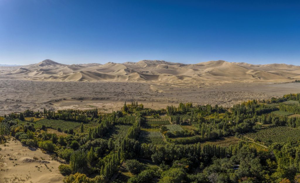 Provincia del Gansu, Cina. Foto @  EPA/ALEKSANDER PLAVEVSKI