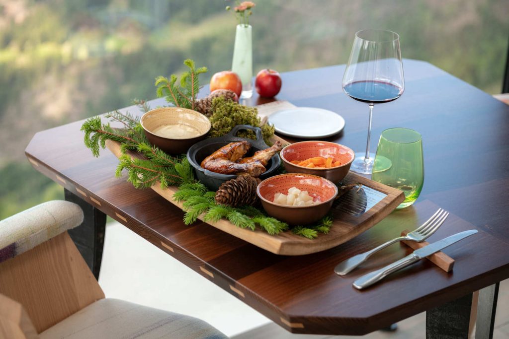 Portata del Ristorante AlpiNN Food Space & Restaurant. Foto @ Studio Ignatov