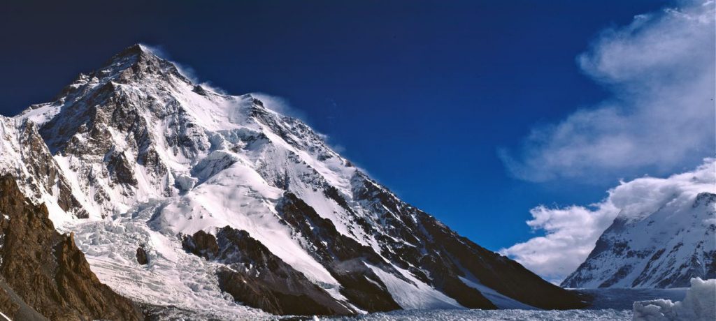 Il K2 dal versante sud