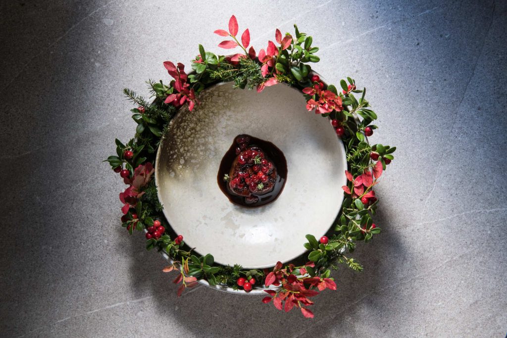 Lingua di vitello. Ristorante Hotel Rosaalpina. Foto @ Alex Moling