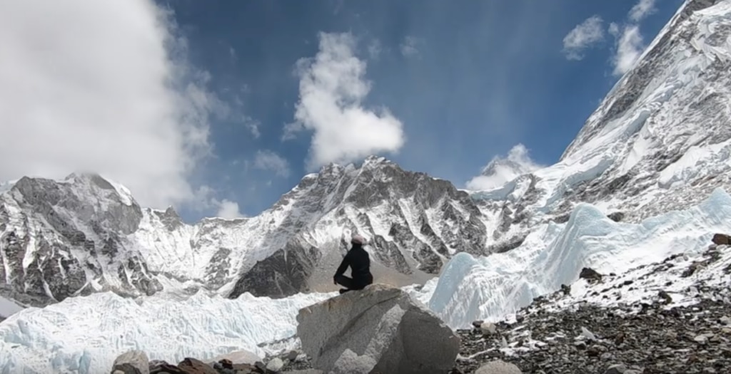 Elisabeth Revol in Himalaya