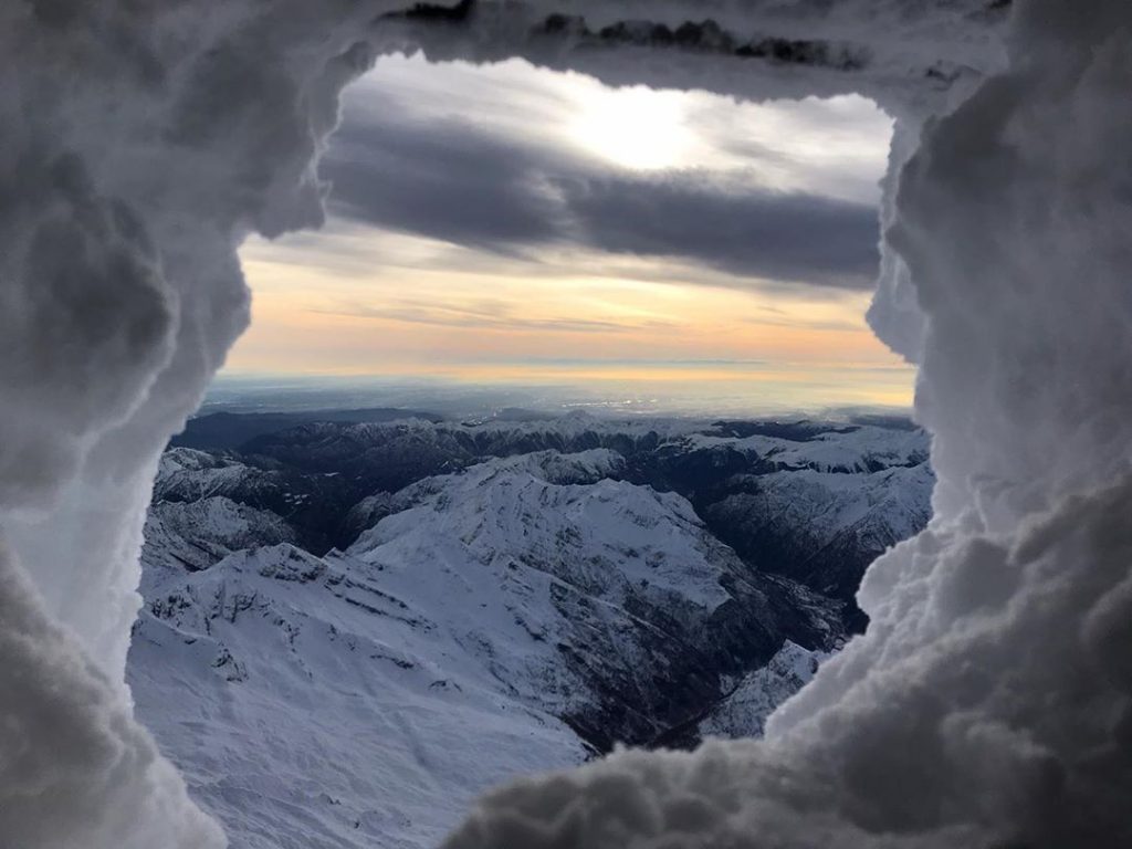 Tramonto nel ghiaccio - Foto Michele Enzio