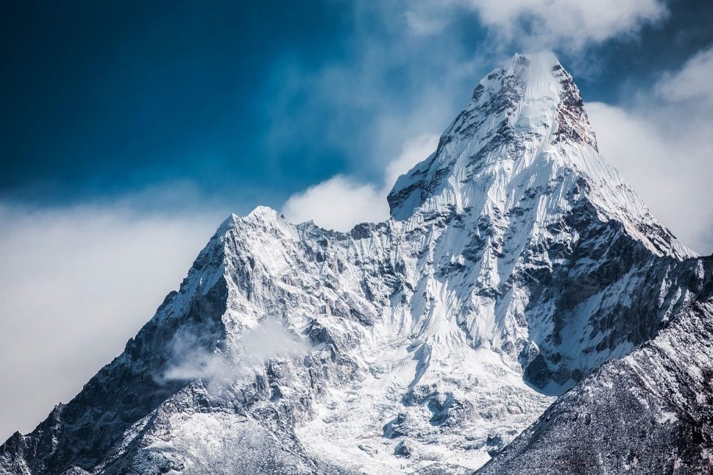 L'Ama Dablam, detta anche il Cervino dell'Himalaya