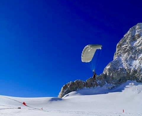 paracadute, everest