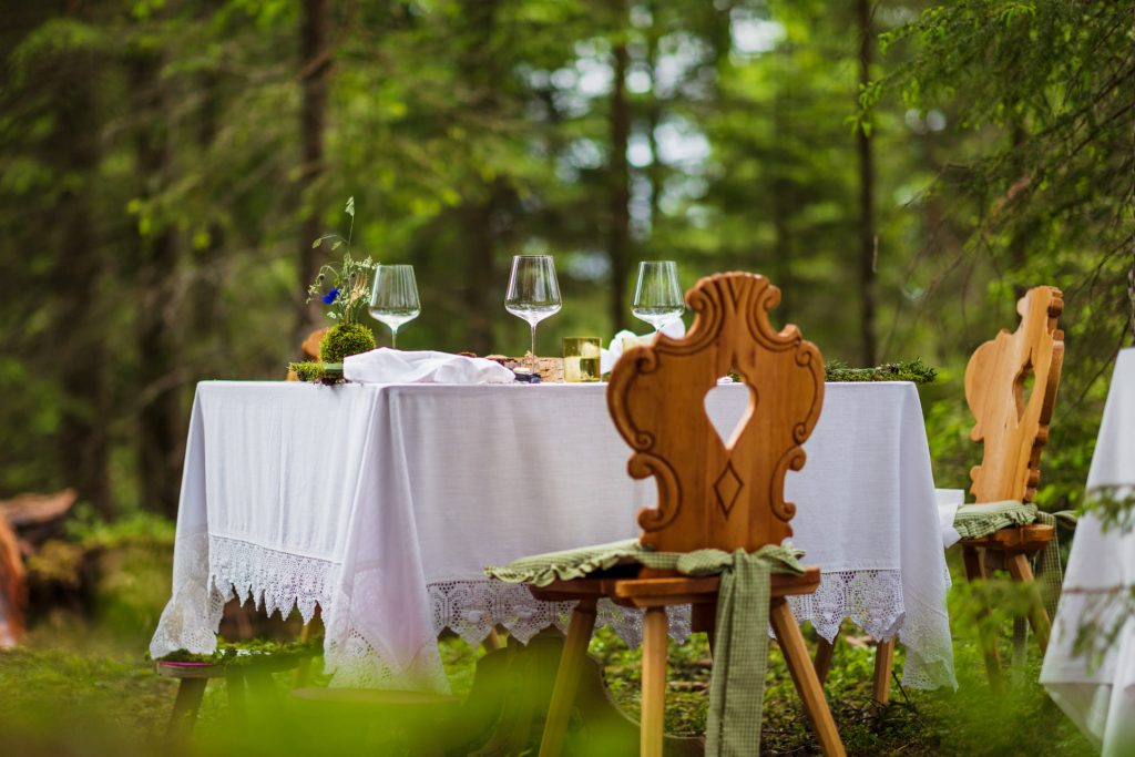 Mangiare nella natura al ristorante Johannesstube