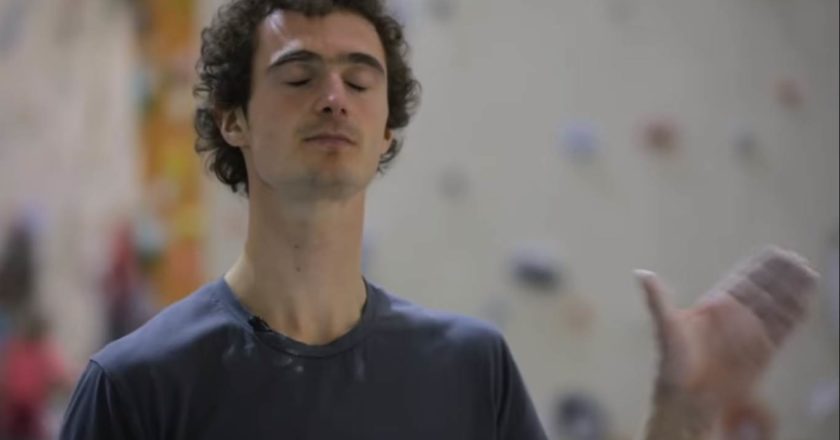adam ondra road to tokyo, sfida, training