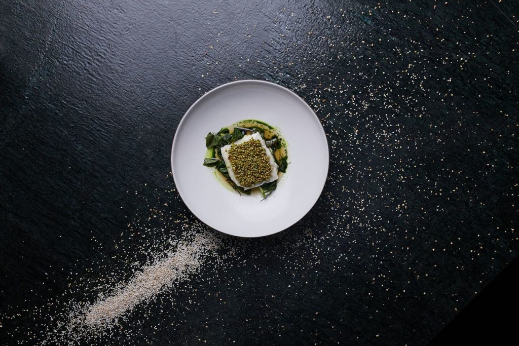 Dal menù, ristorante AlpiNN Food Space & Restaurant. Foto @ Studio Ignatov