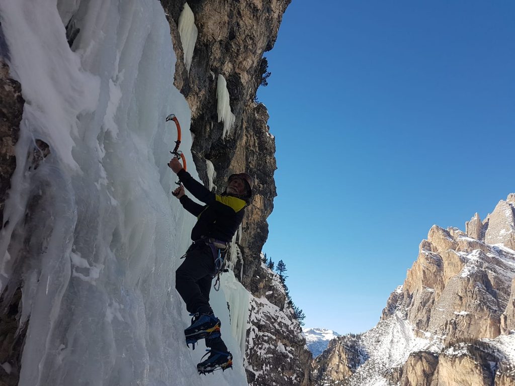Ice climbing