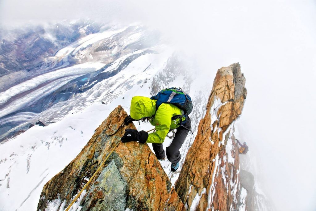 Monte Rosa. Foto @ Hervé Barmasse FB