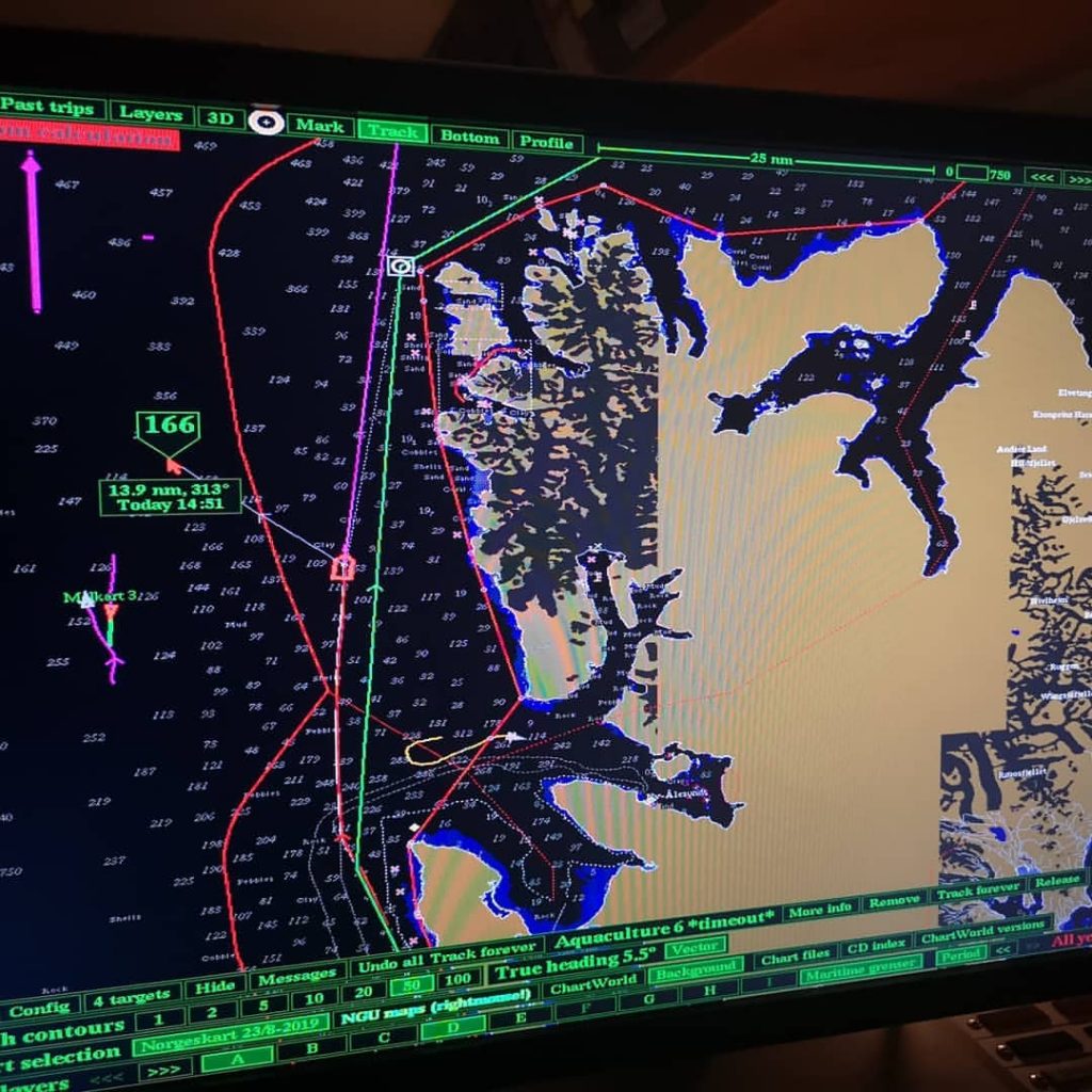 A bordo della Lance - Foto Instagram Aleksander Gamme