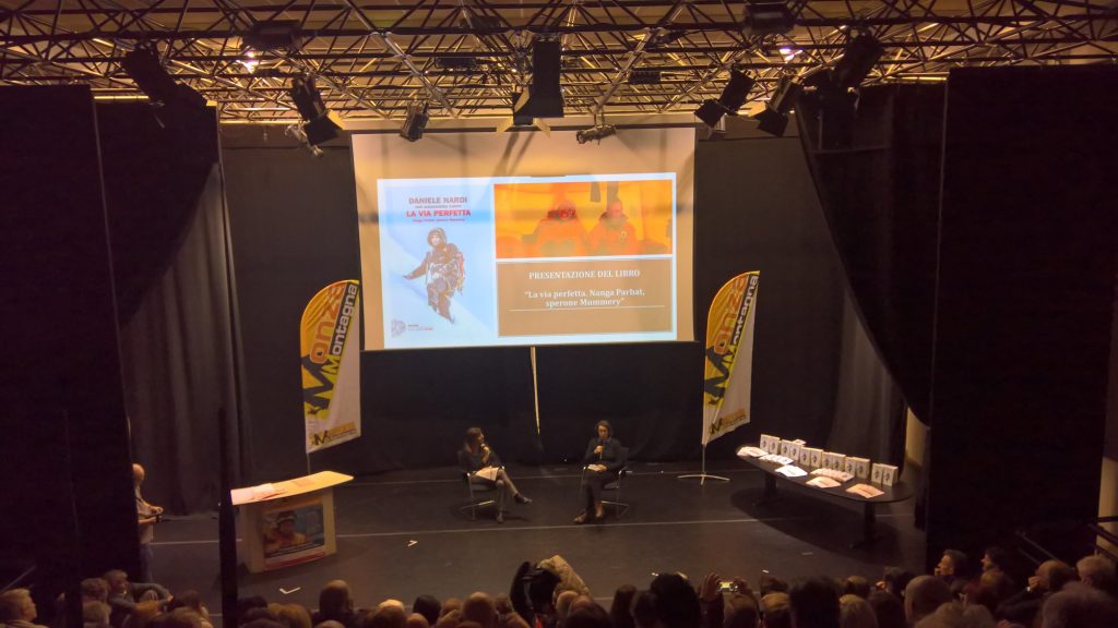 Chiara Todesco dialoga con Alessandra Carati. Foto @ MonzaMontagna