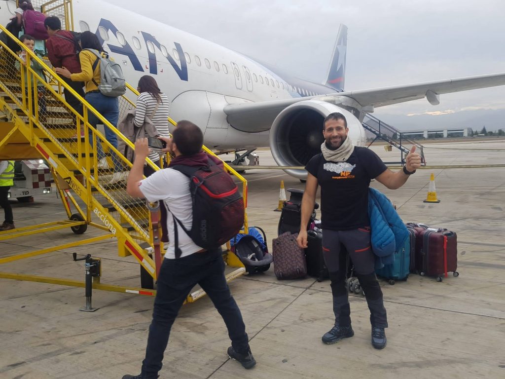 Alex Txikon in partenza per l