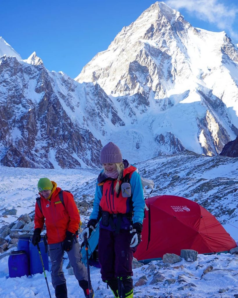 Il campo base del Broad Peak