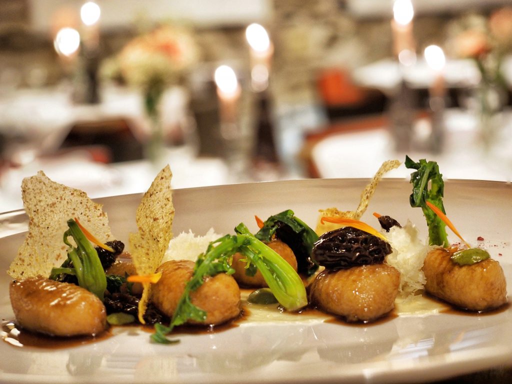 Piatto del ristorante il Gallo Cedrone 