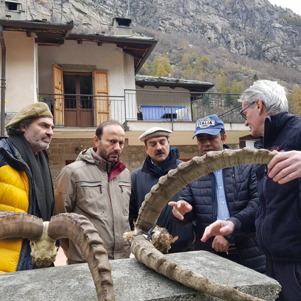 La delegazione Pakistana nel Parco nazionale del Gran Paradiso