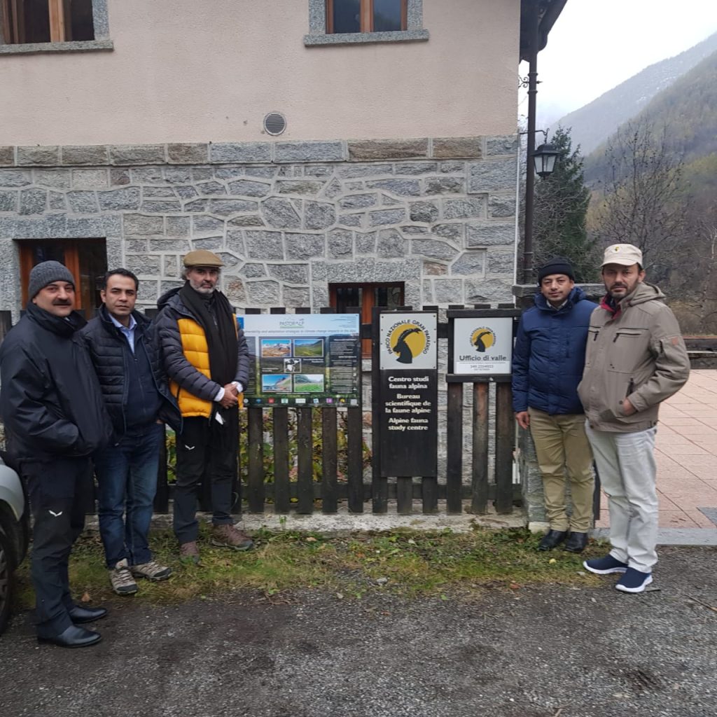 La delegazione Pakistana nel Parco nazionale del Gran Paradiso