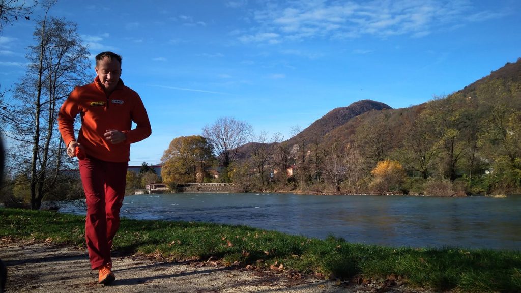 Denis Urubko in allenamento. Foto @ Denis Urubko