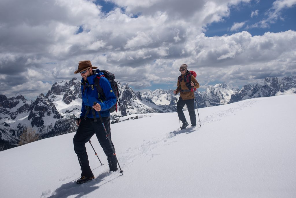 Camminando sul Monte Piana, nelle Dolomiti di Sesto. Foto Va