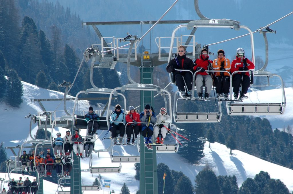 Seggiovia in Val Gardena