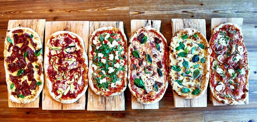 La piazza alla pala dello Chalet Fiat