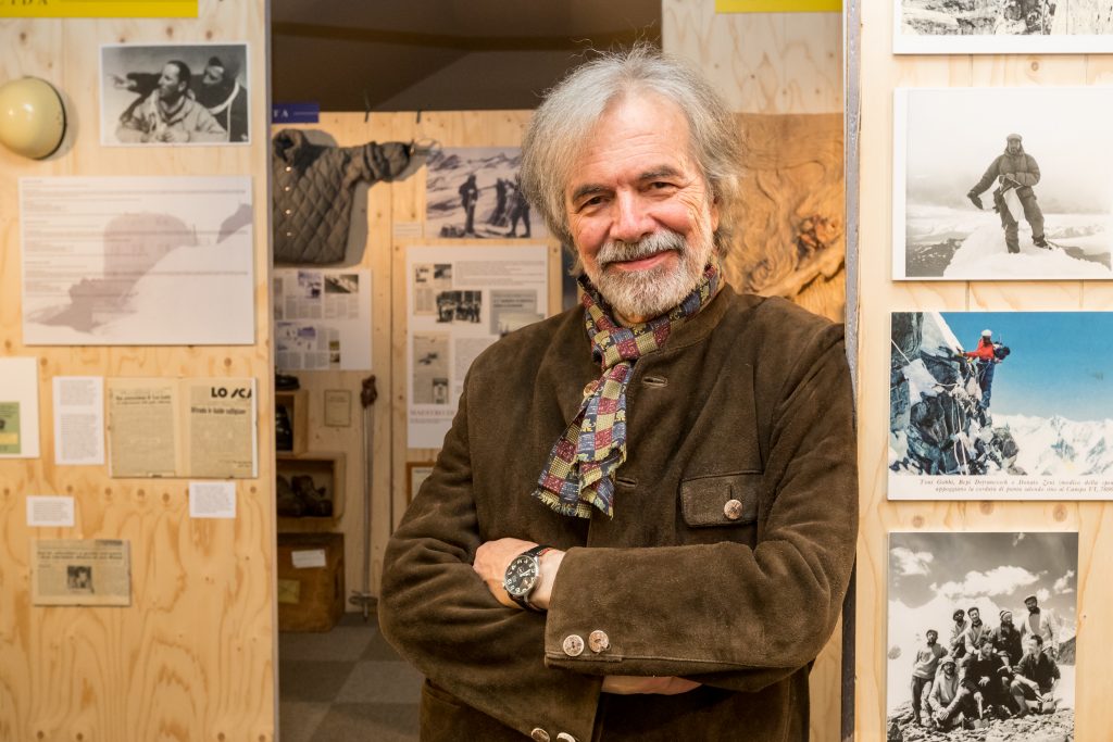 Gioachino Gobbi, figlio di Toni e curatore della mostra. Foto Lorenzo Belfrond
