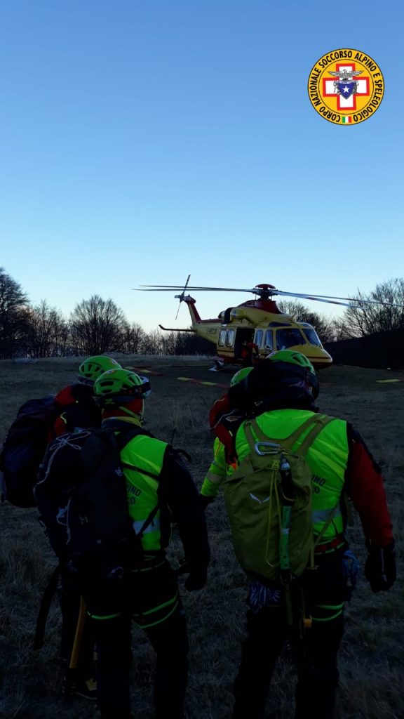 Ricerche sul Gran Sasso - Foto CNSAS
