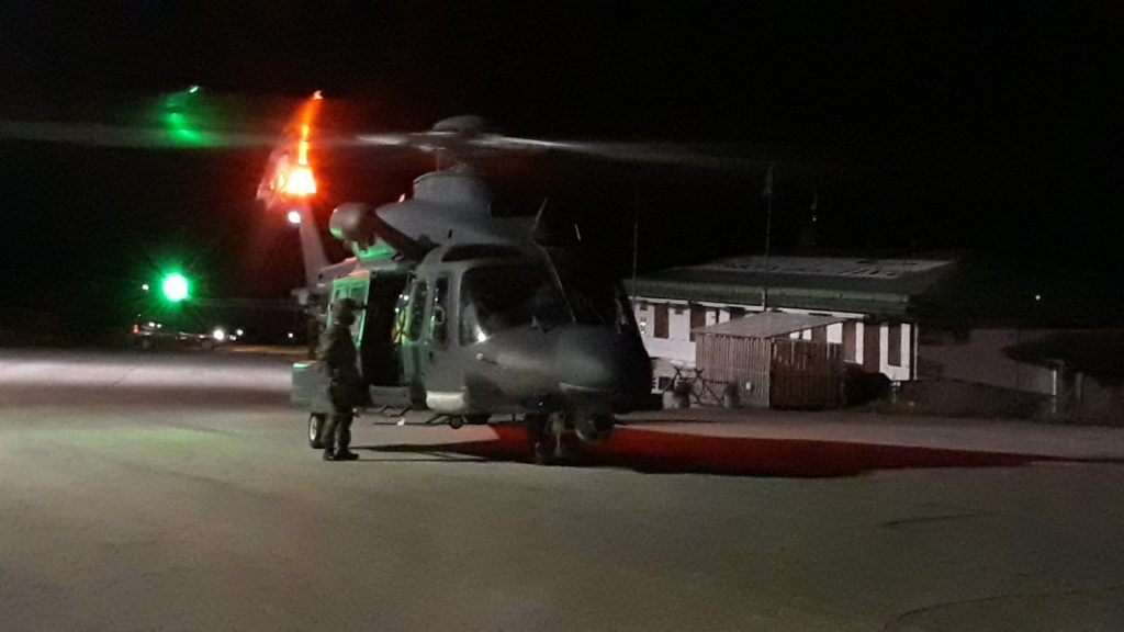 Le ricerche sono proseguite nella notte - Foto CNSAS