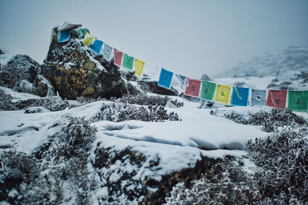 Il campo base. Foto @ Alex Txikon 