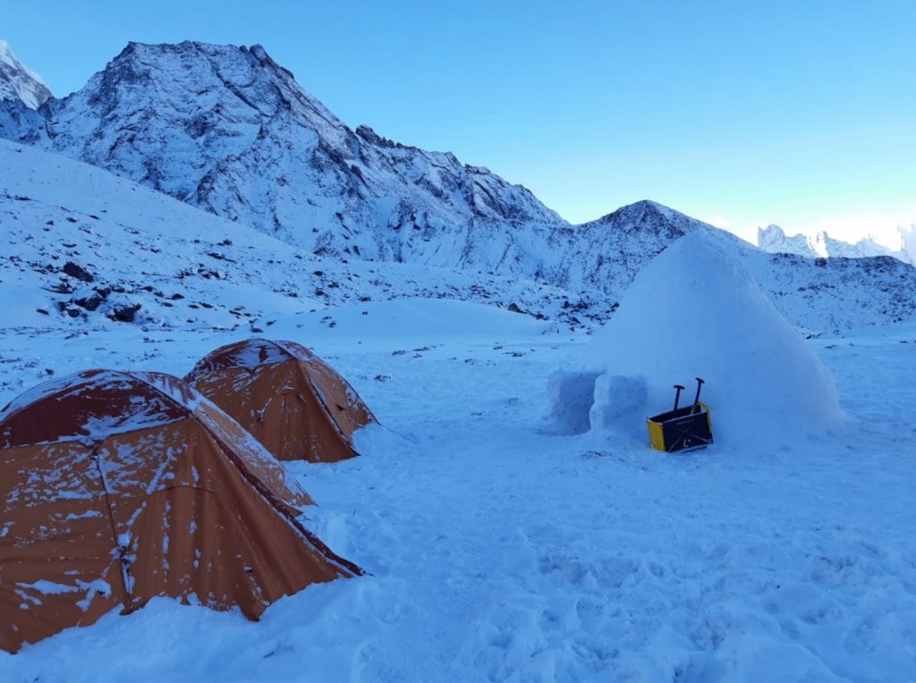 Campo base Ama Dablam. Foto @ Alex Txikon 