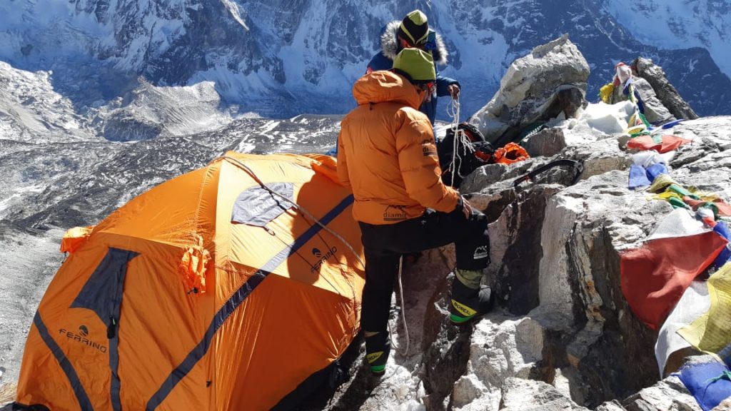 Preparazione alla salita