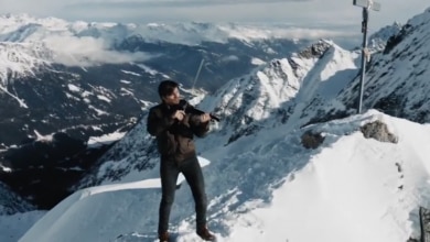 Photo of Ghiacciaio Presena. Con il violino a 3.100 metri per salutare il 2019