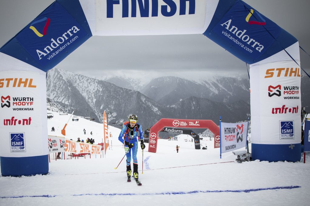 Traguardo Individual Race  - Foto Maurizio Torri/ISMF