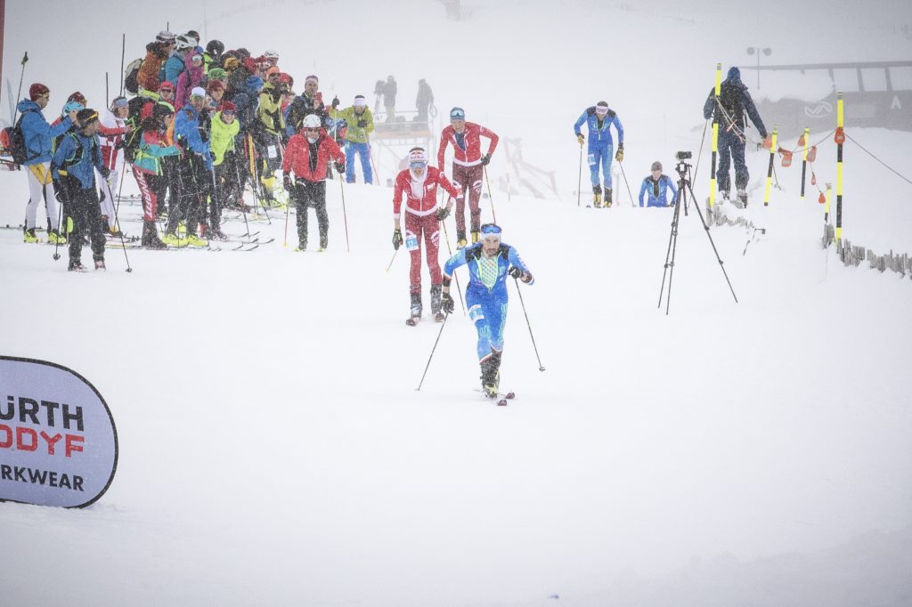 Atleti in sfida nella Individual Race  - Foto Maurizio Torri/ISMF